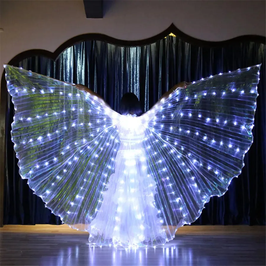 Ezlibell-Belly Dance Light bright Angel Special effect- 360 degree wings-25 days shipping