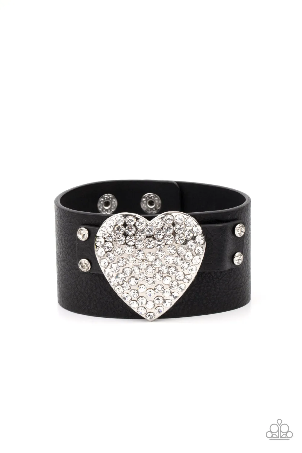 Flauntable Flirt Black-Bracelet