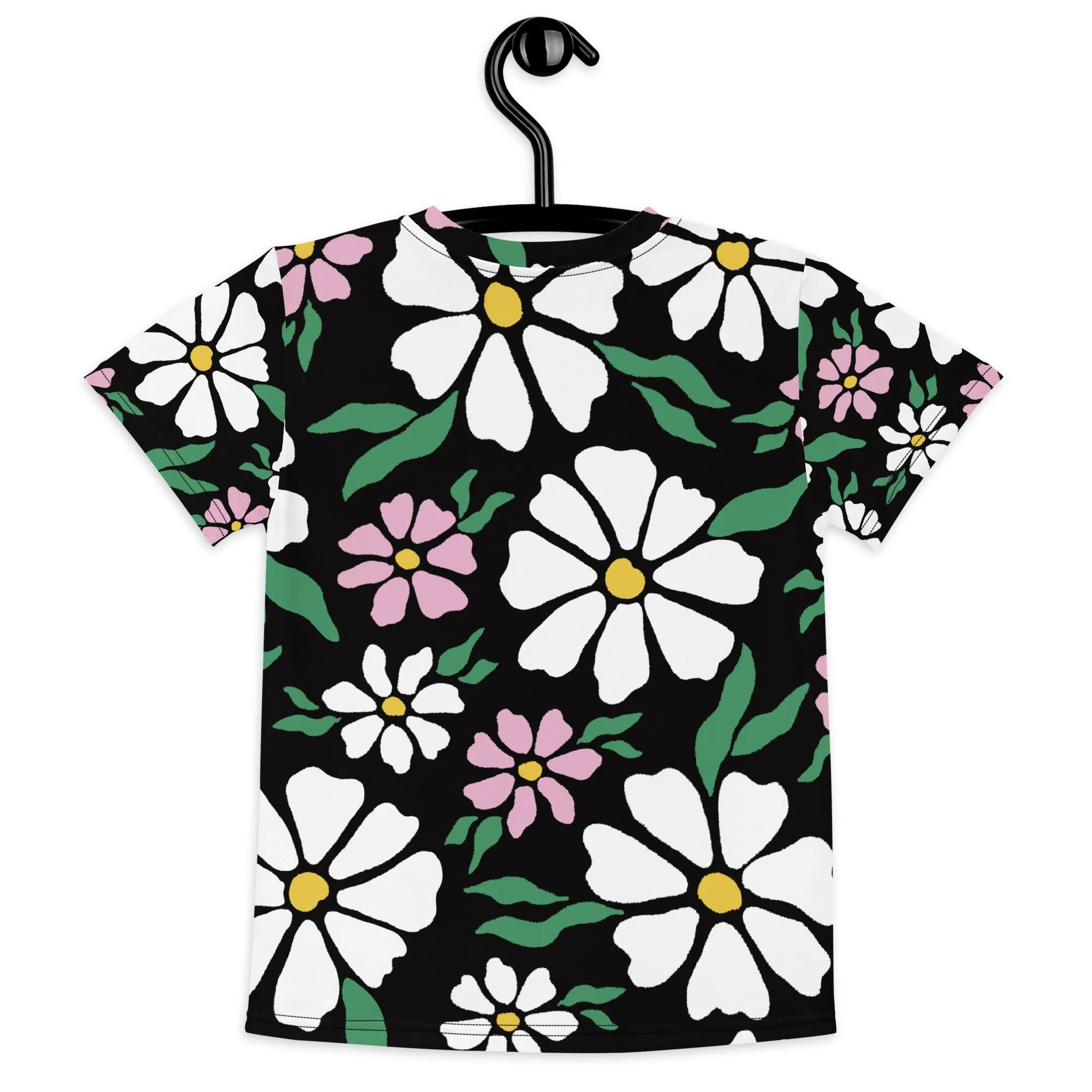 Flower petals pattern Kids crew neck t-shirt