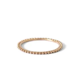 Full Dot Ring, Gold