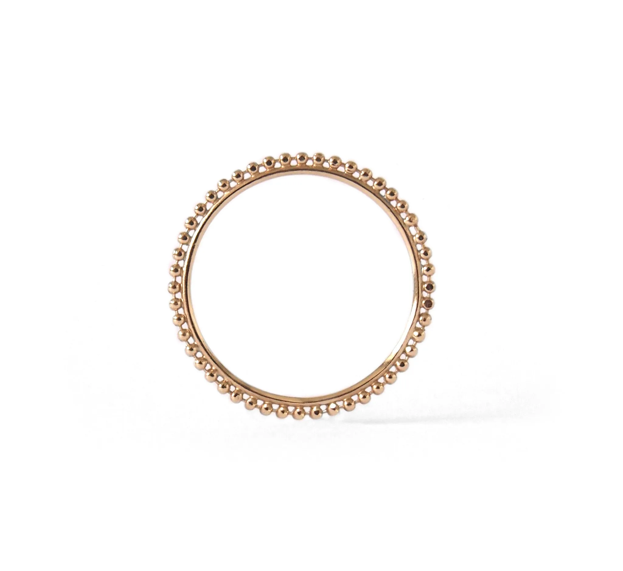 Full Dot Ring, Gold