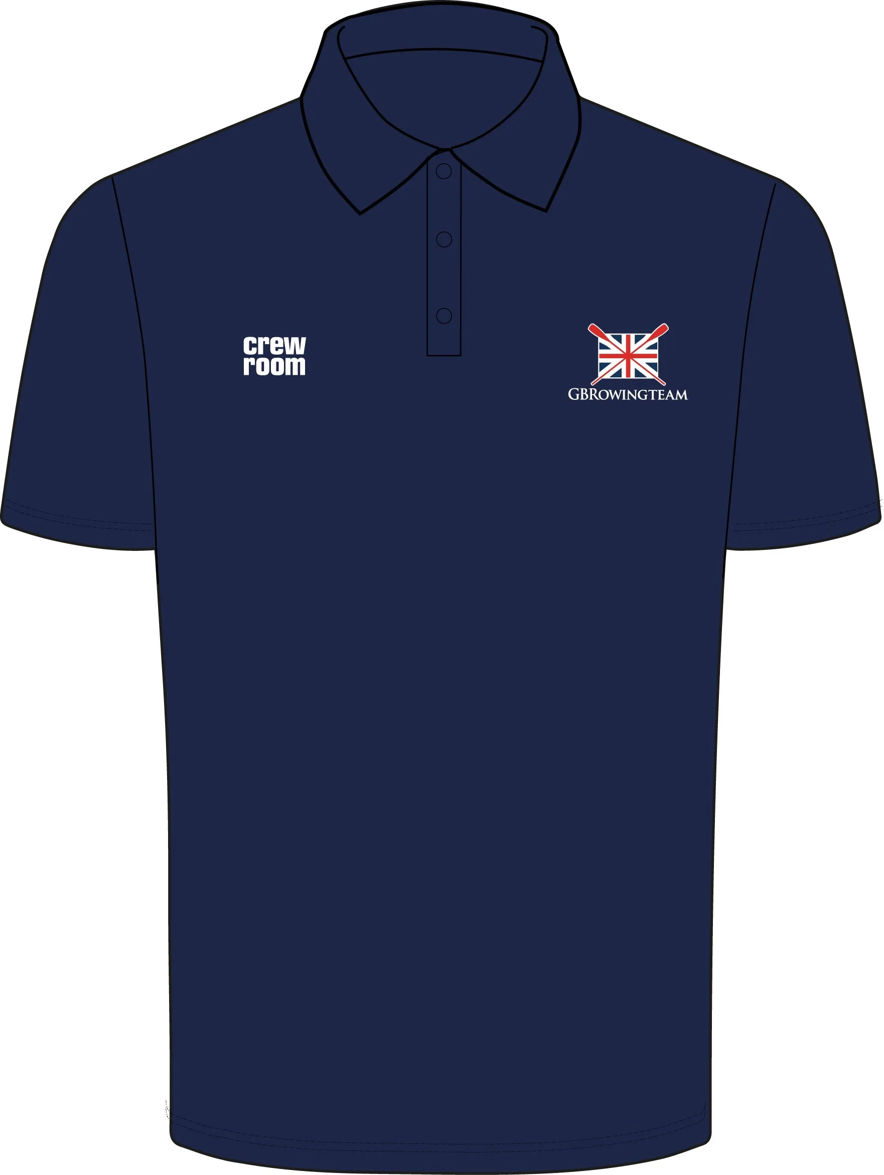 GB Beach Sprint Men's Polo Shirt - Navy