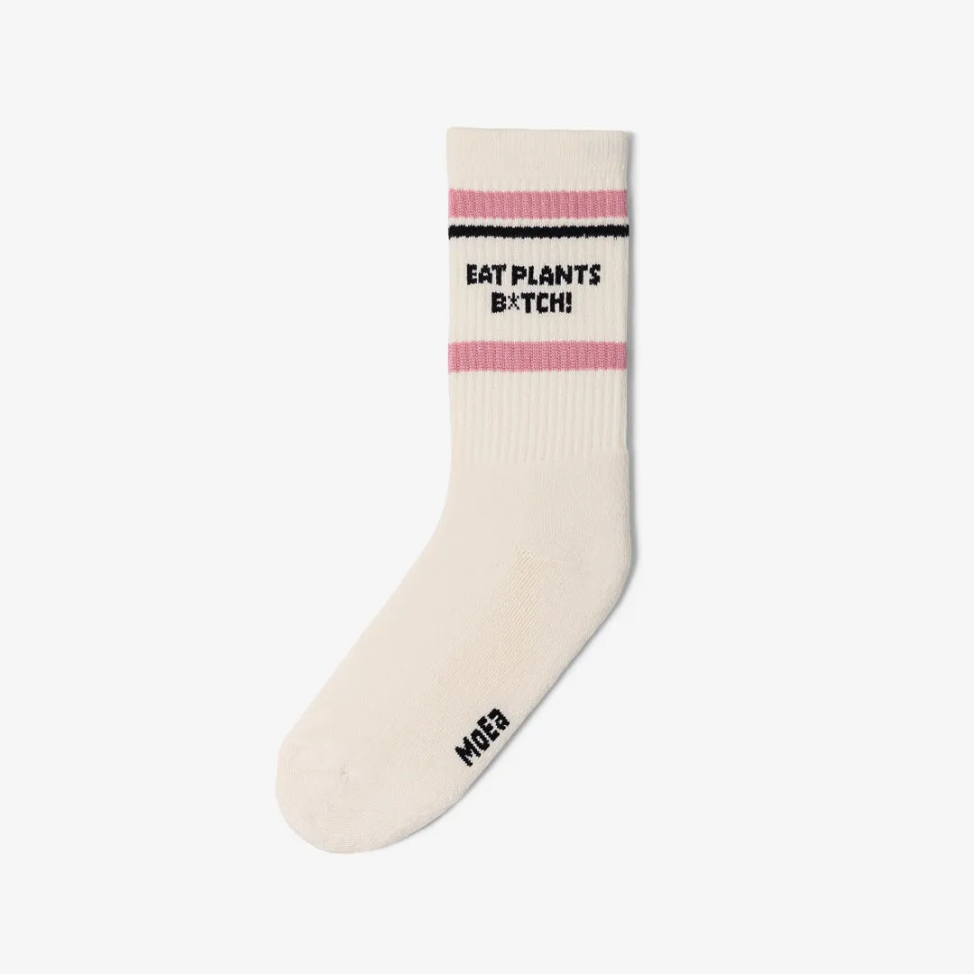 GIFT Bamboo socks // Eat plants, b*tch!