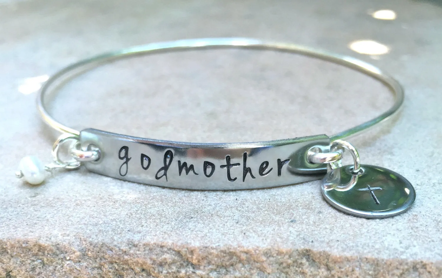 Gifts For Godmother, Godmother Bracelet, Godmother Gifts, Baptism Gifts, Personalized Godmother Jewlelry, natashaaloha