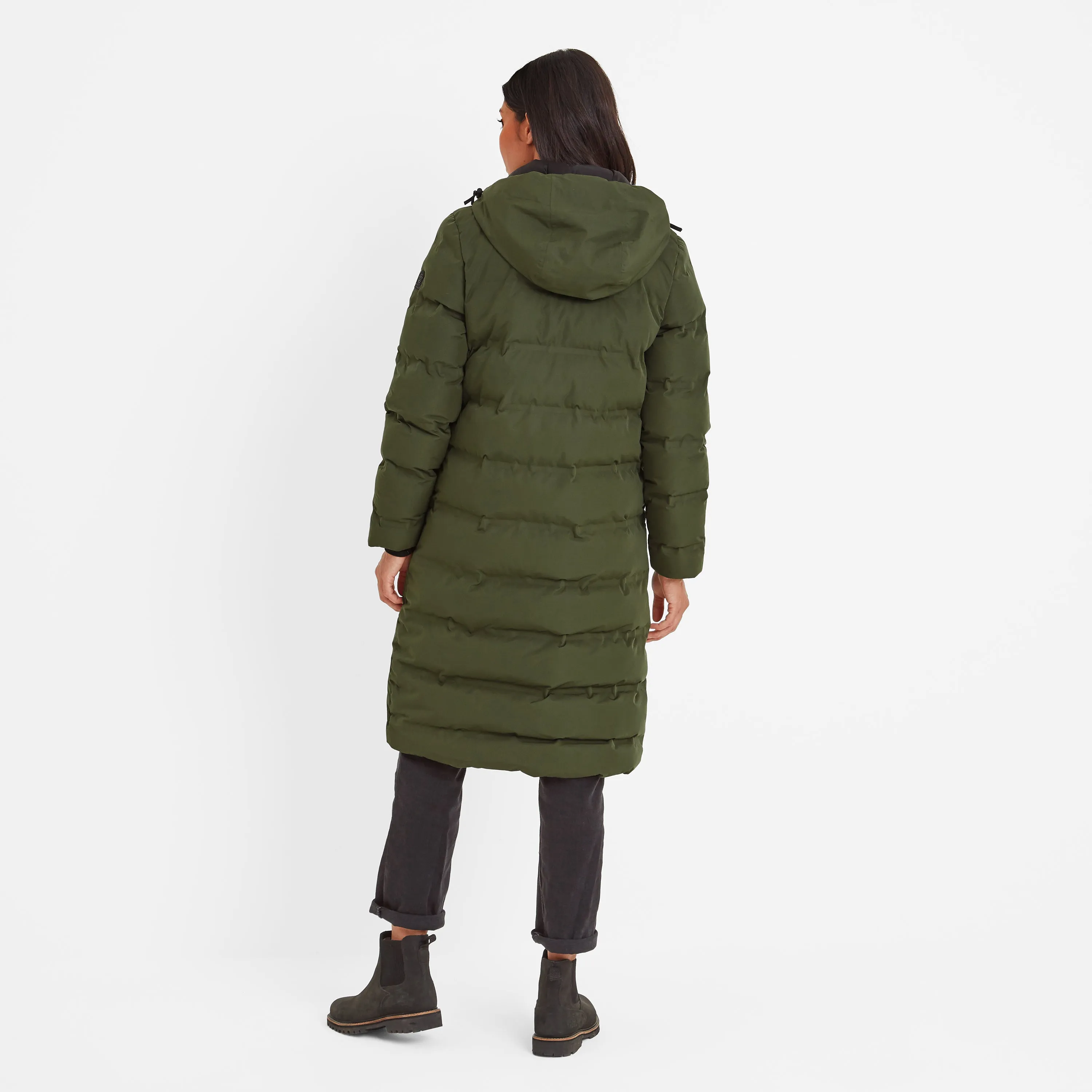 Glaston Womens Parka - Dark Green