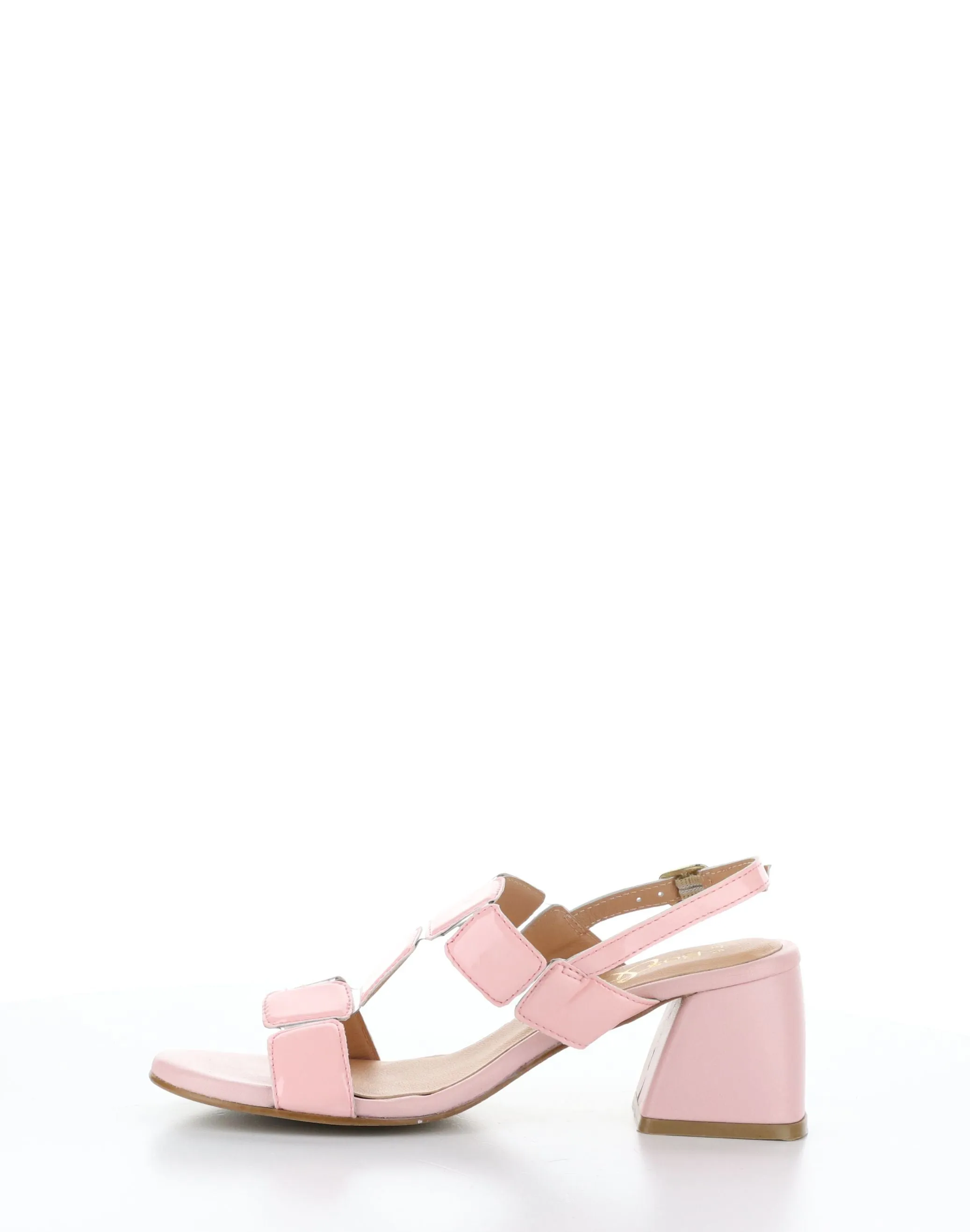 GLOW PINK Buckle Sandals