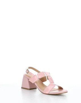 GLOW PINK Buckle Sandals