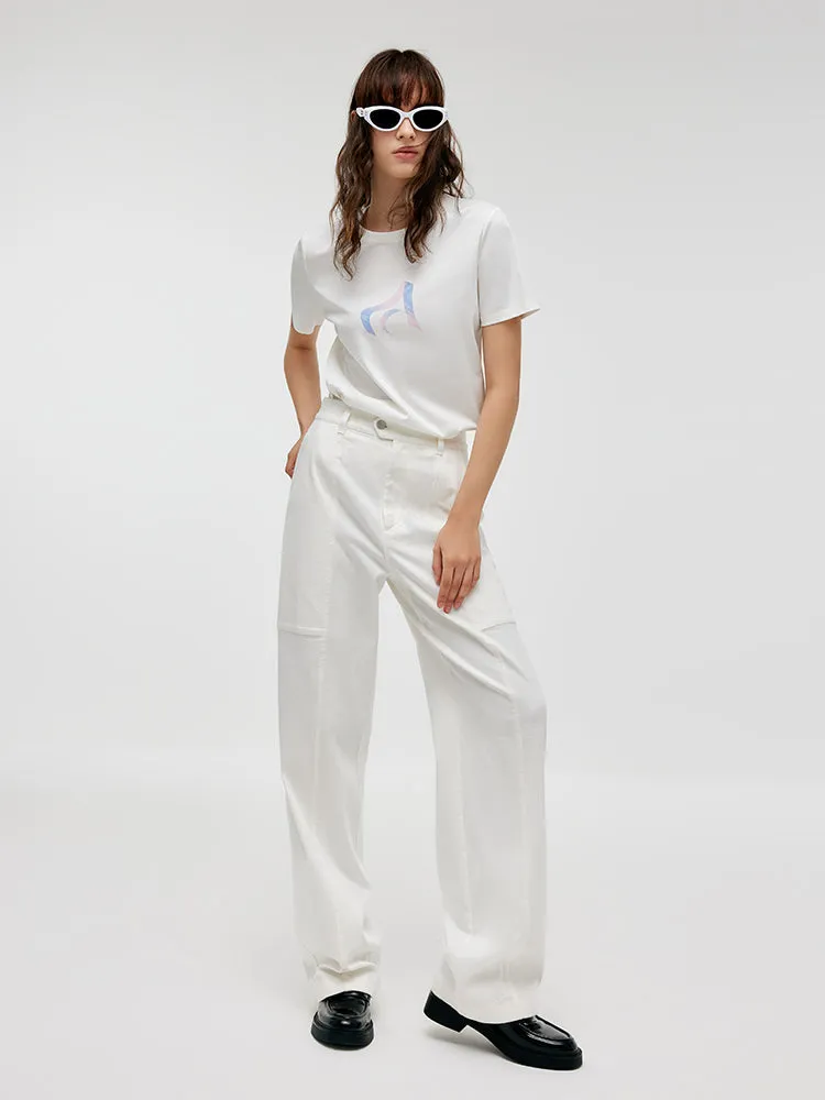 GOELIA X CHRISTINE PHUNG Wide-Leg Jeans