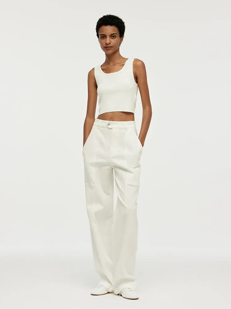 GOELIA X CHRISTINE PHUNG Wide-Leg Jeans