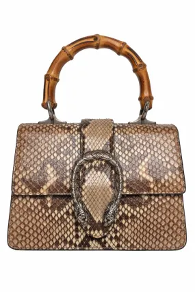 Gucci Mini Python Bamboo Dionysus Purse