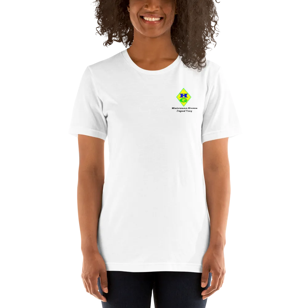 Hairouna Gems   Short-Sleeve  T-Shirt Unisex (white)