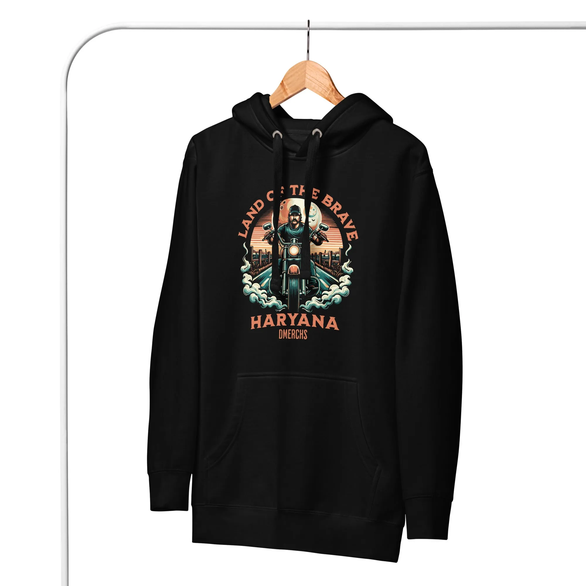 Haryana - Land of the Brave unisex Hoodie