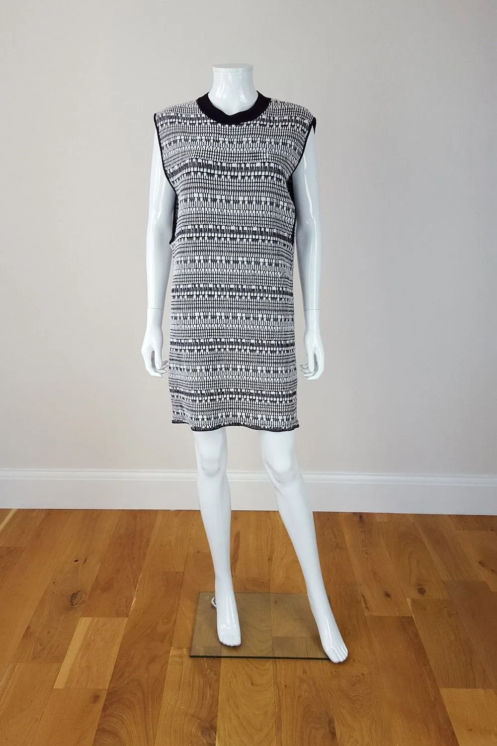 HELMUT LANG Linen Mix Woven Dress (M)