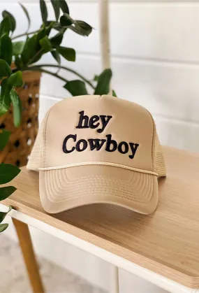 Hey Cowboy Trucker Hat