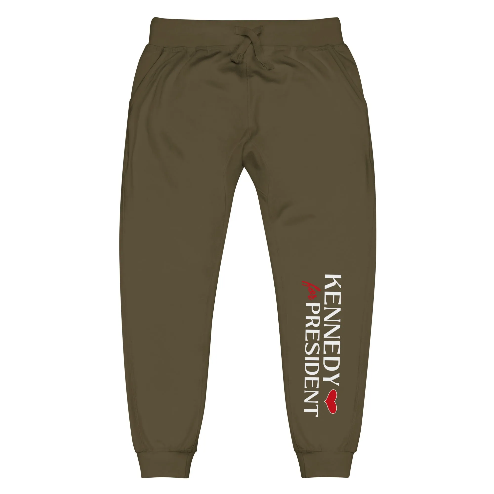 I Heart Kennedy Unisex Fleece Sweatpants