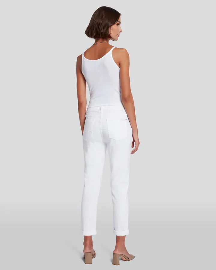 JOSEFINA GIRLFRIEND JEAN (WHITE BROKEN TWILL) - 7 FOR ALL MANKIND