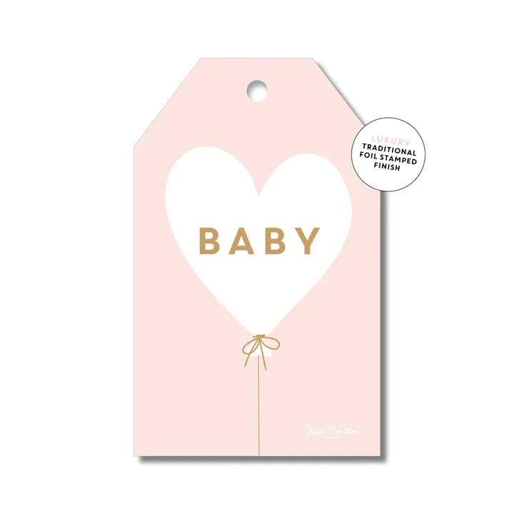 Just Smitten Gift Tag - Asstd