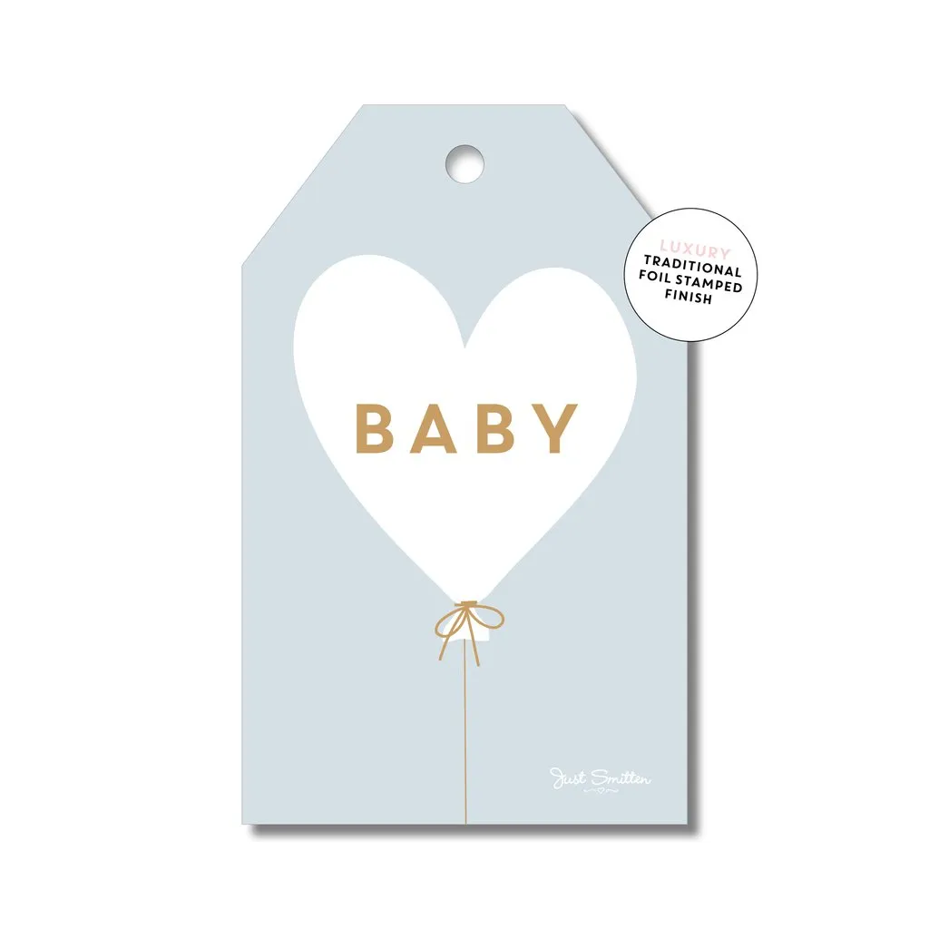 Just Smitten Gift Tag - Asstd