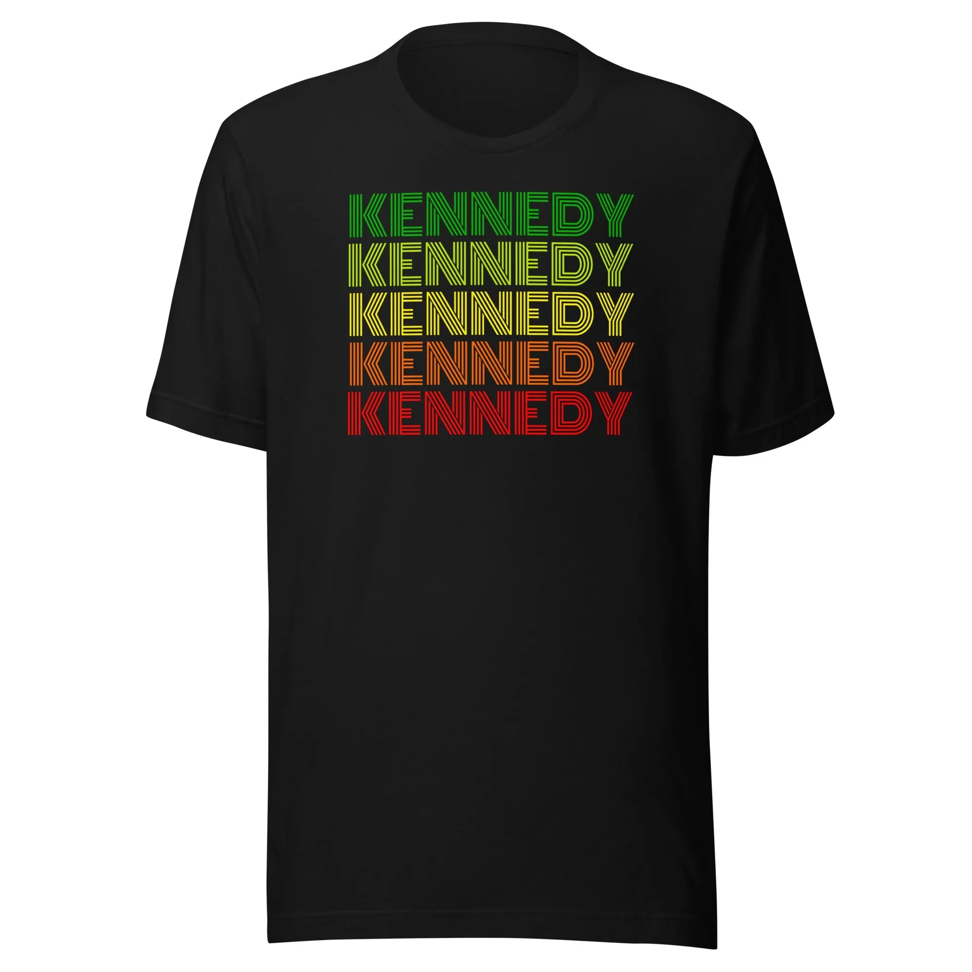 Kennedy 70s Green/Yellow/Red Unisex Tee