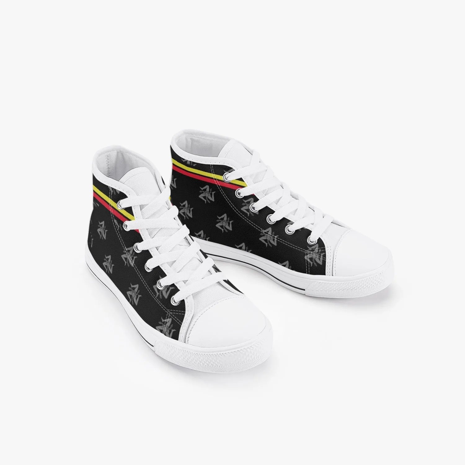 Kid’s High-Top Shoes Siclian pattern