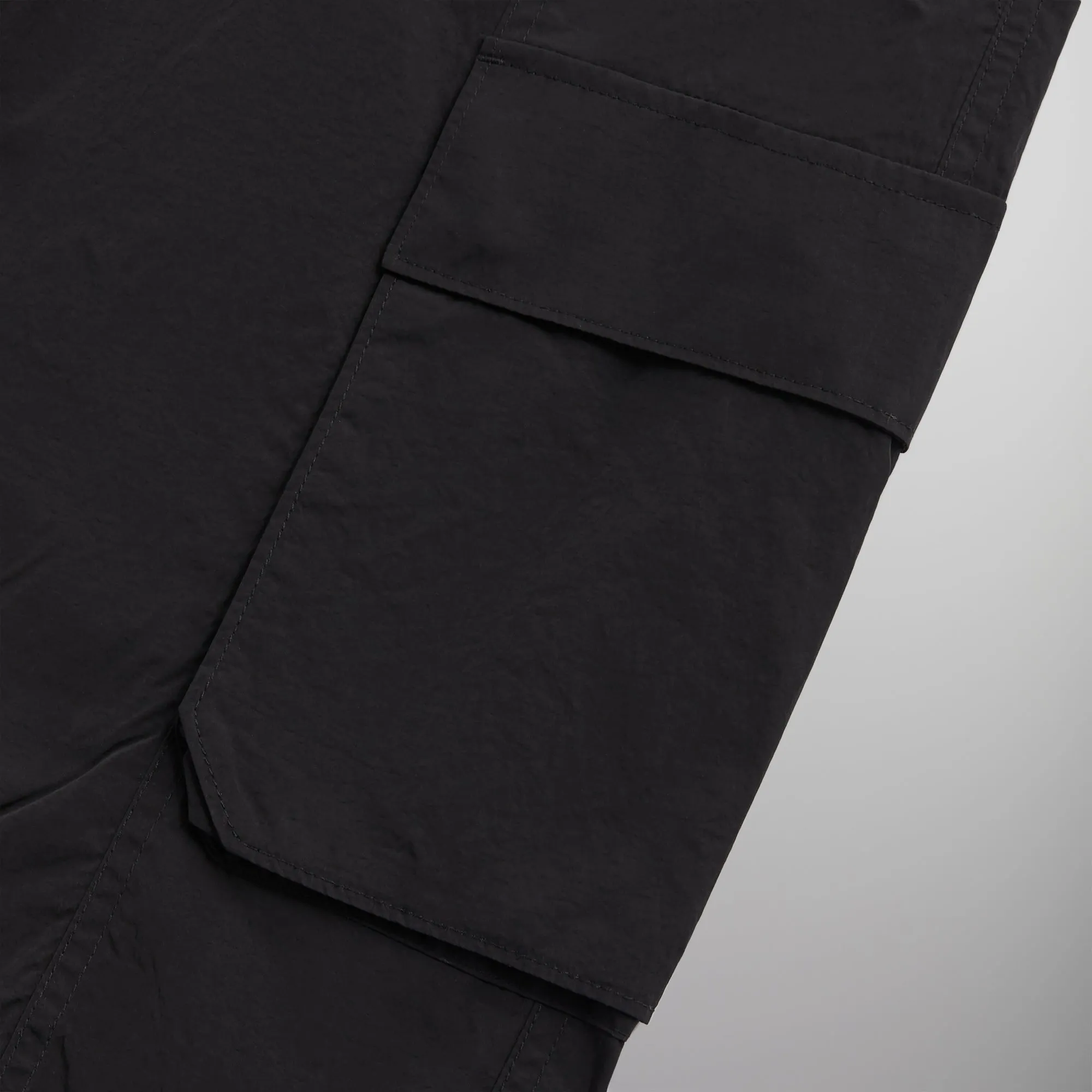 Kith Wrinkle Nylon Bristol Cargo Pant - Black