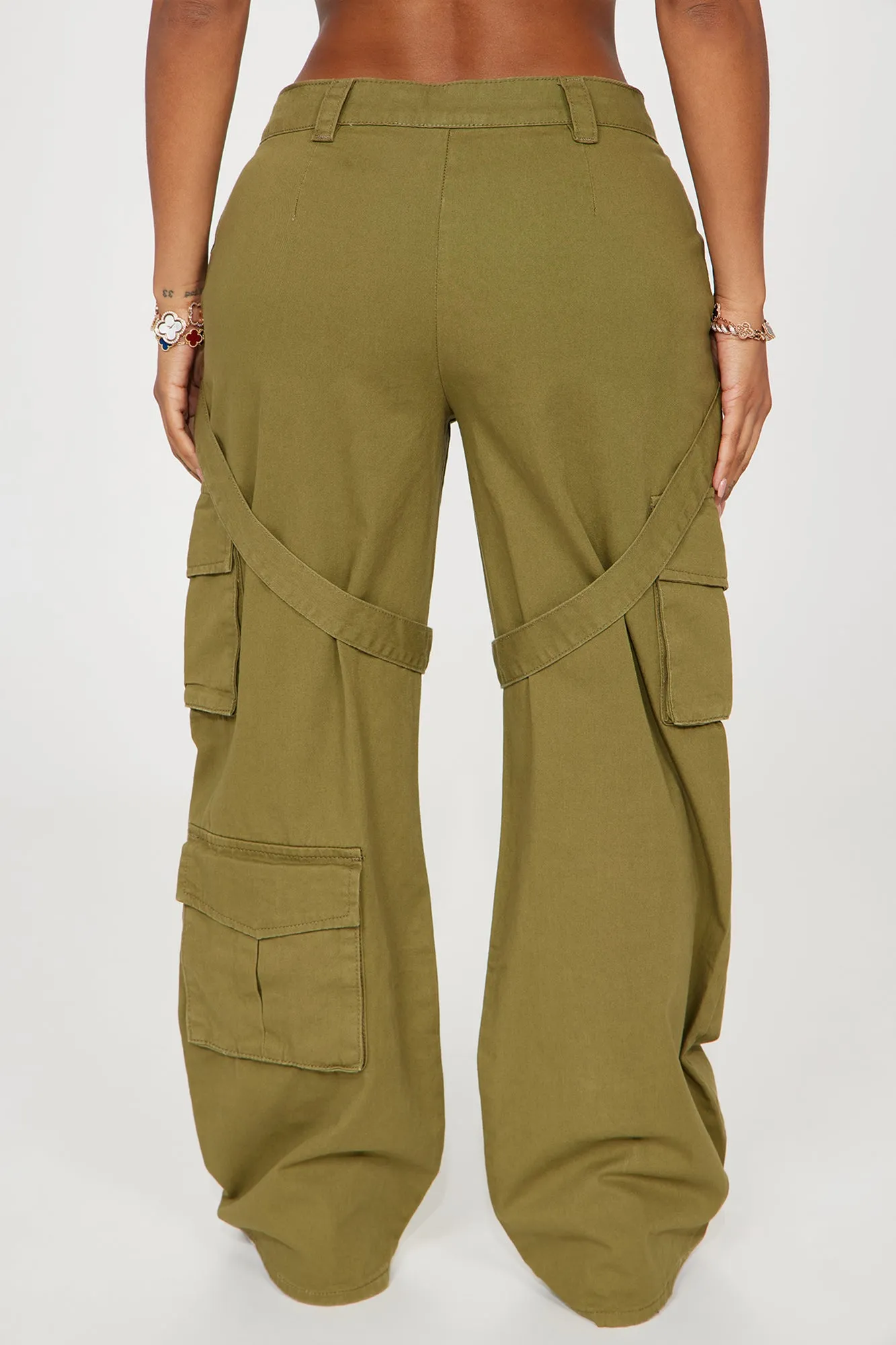 Klesis Wide Leg Cargo Pant - Olive