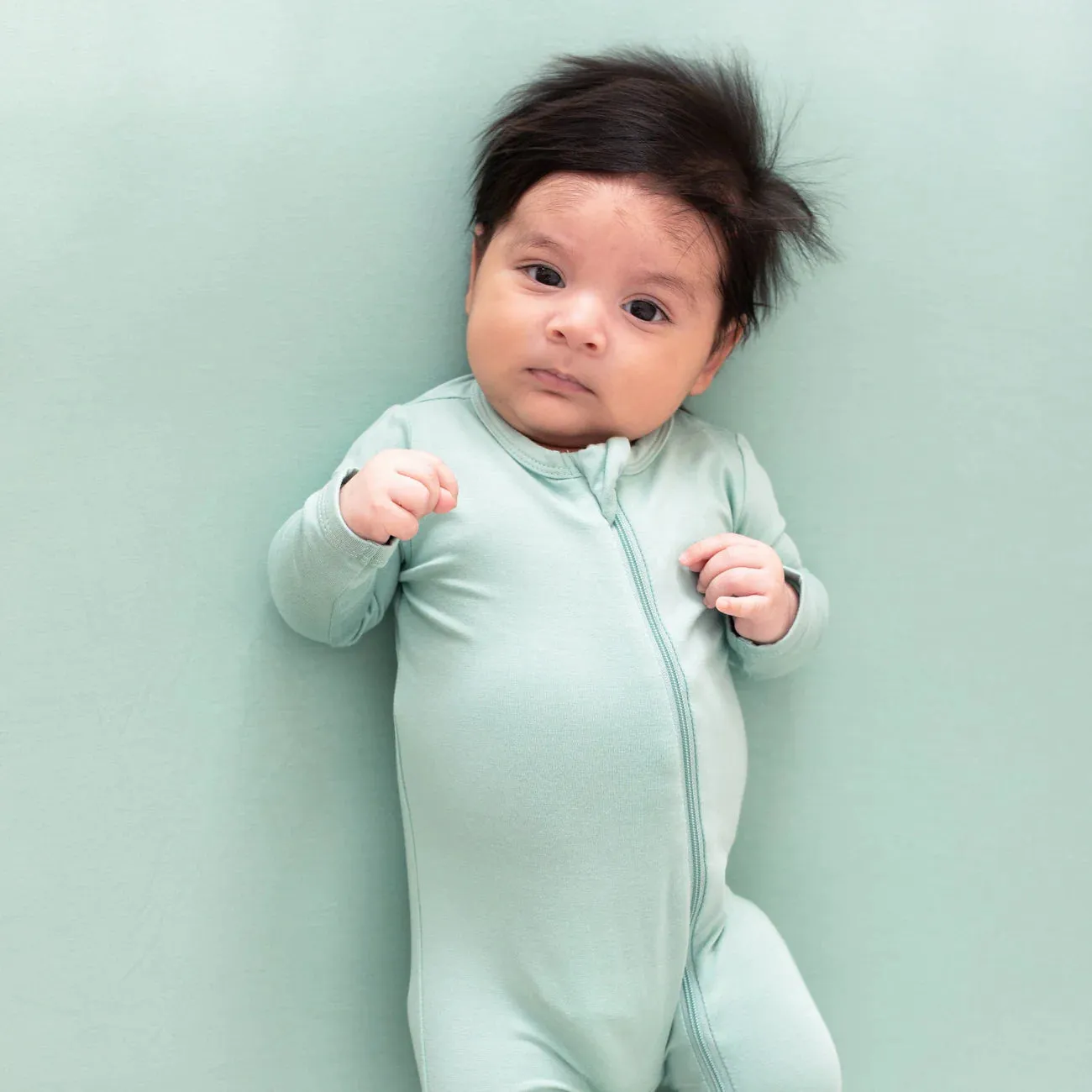 Kyte Baby - Zippered Footie in Wasabi