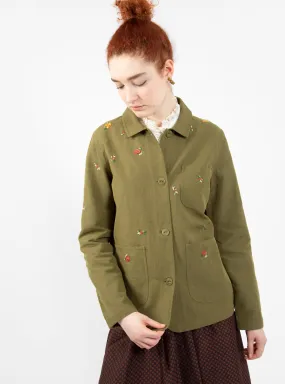 Labour Chore Jacket Olive Green