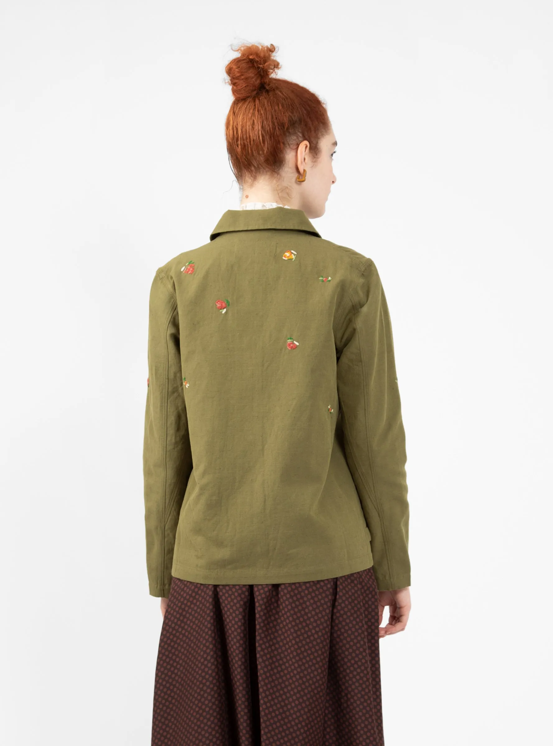 Labour Chore Jacket Olive Green