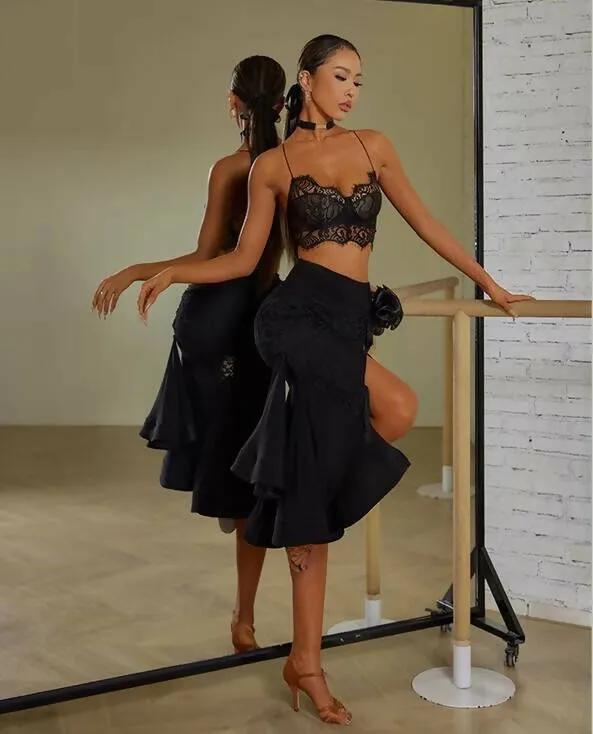 Laced Latin Delight Practice Dancewear | 2399