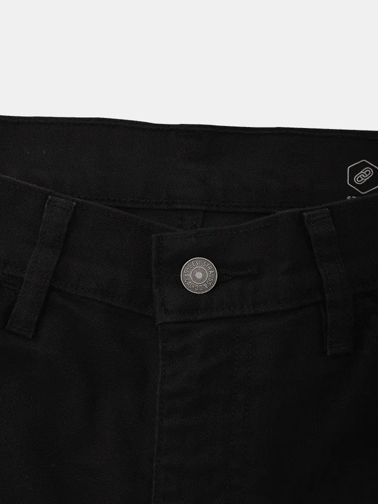 Levis 505 Workwear Utility Shorts - Black Canvas