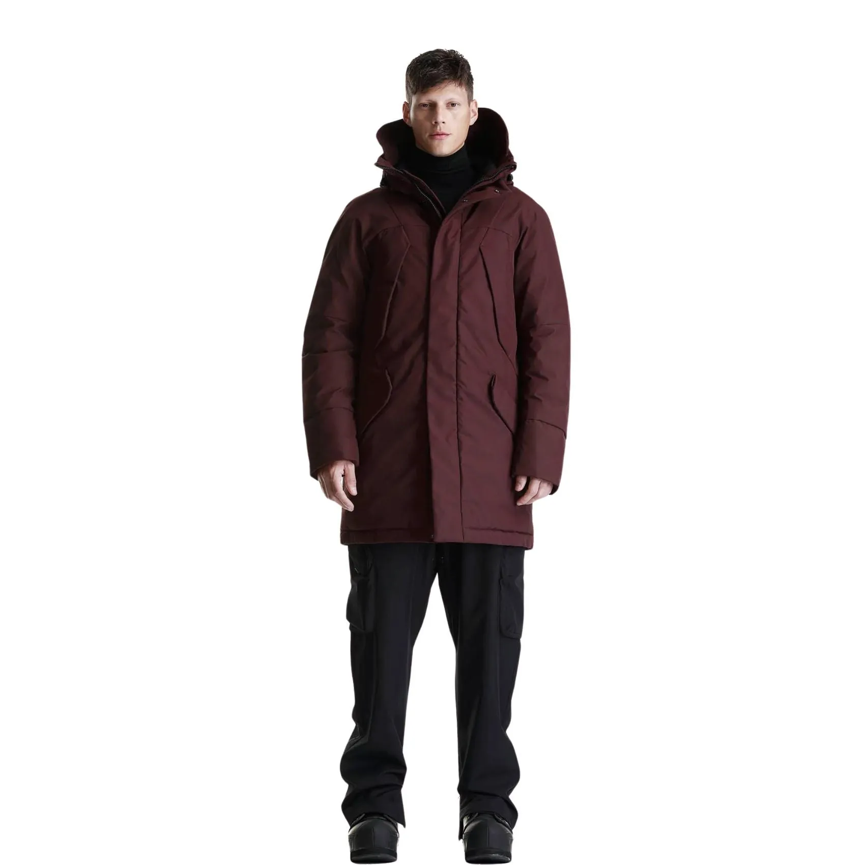 Marcasite Snorkel Parka - Bordeaux