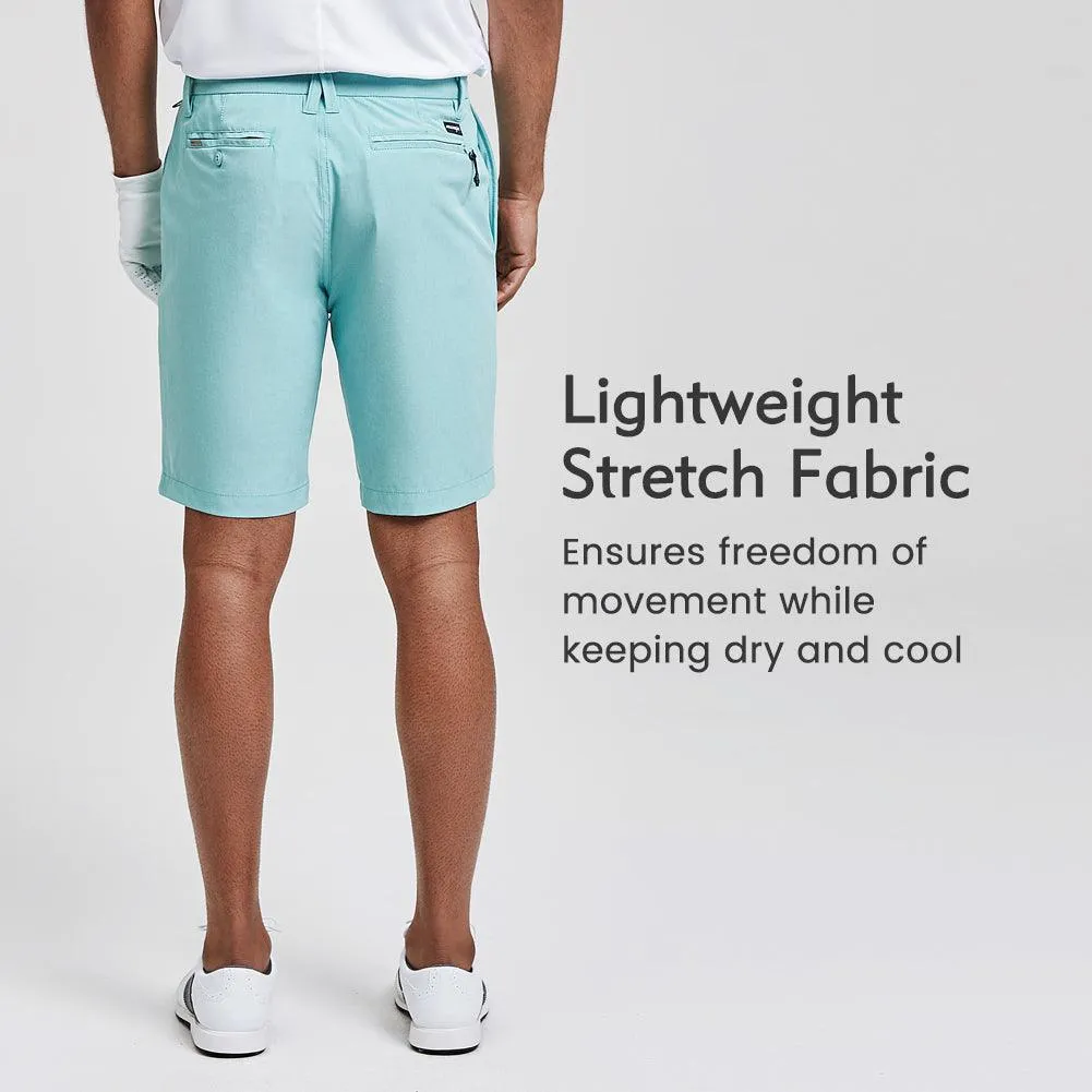 Men's 9 Inseam Slim-fit Golf Shorts