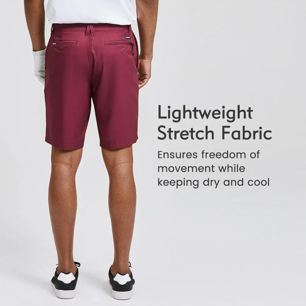 Men's 9 Inseam Slim-fit Golf Shorts