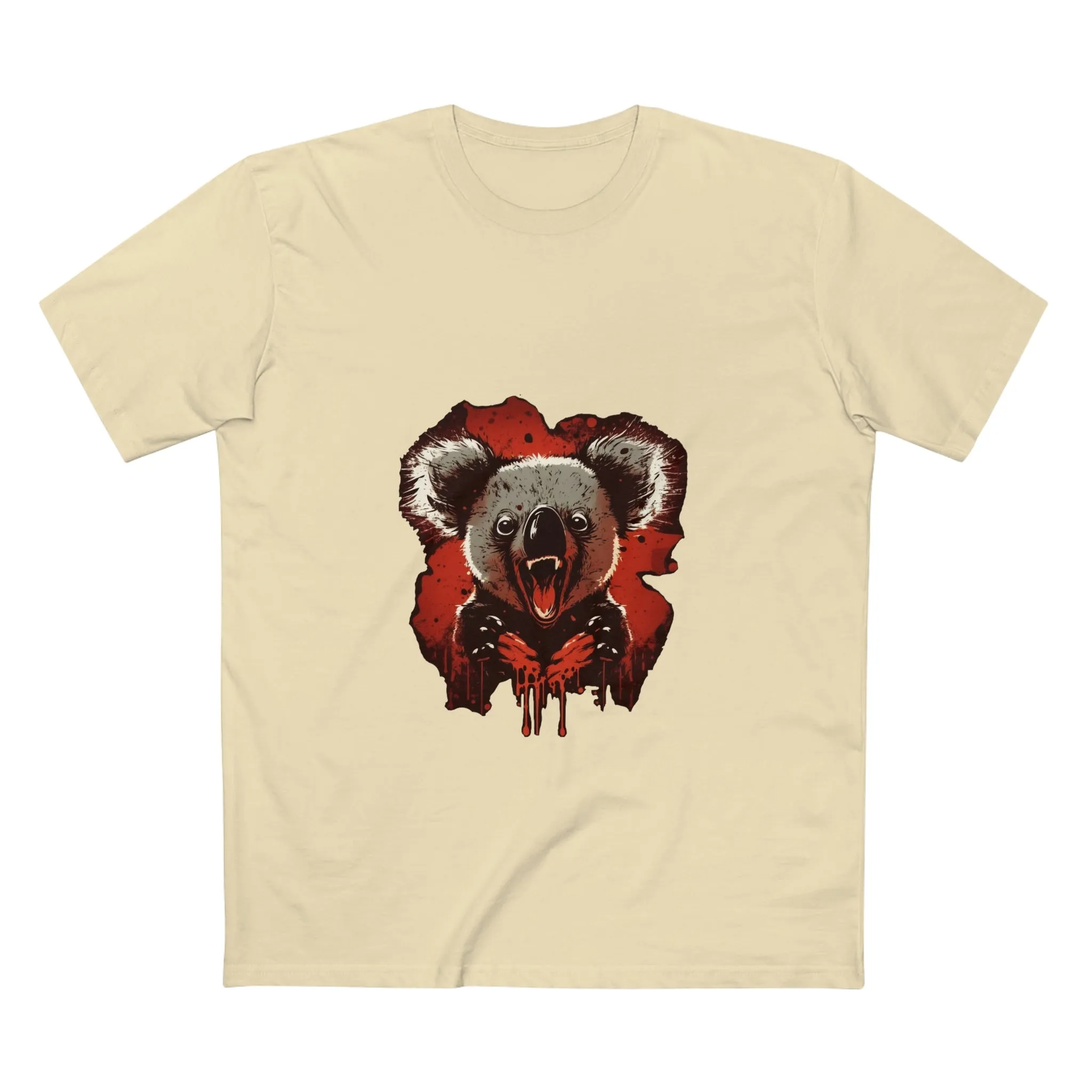 Men's Evil Drop bear crew neck T-shirt