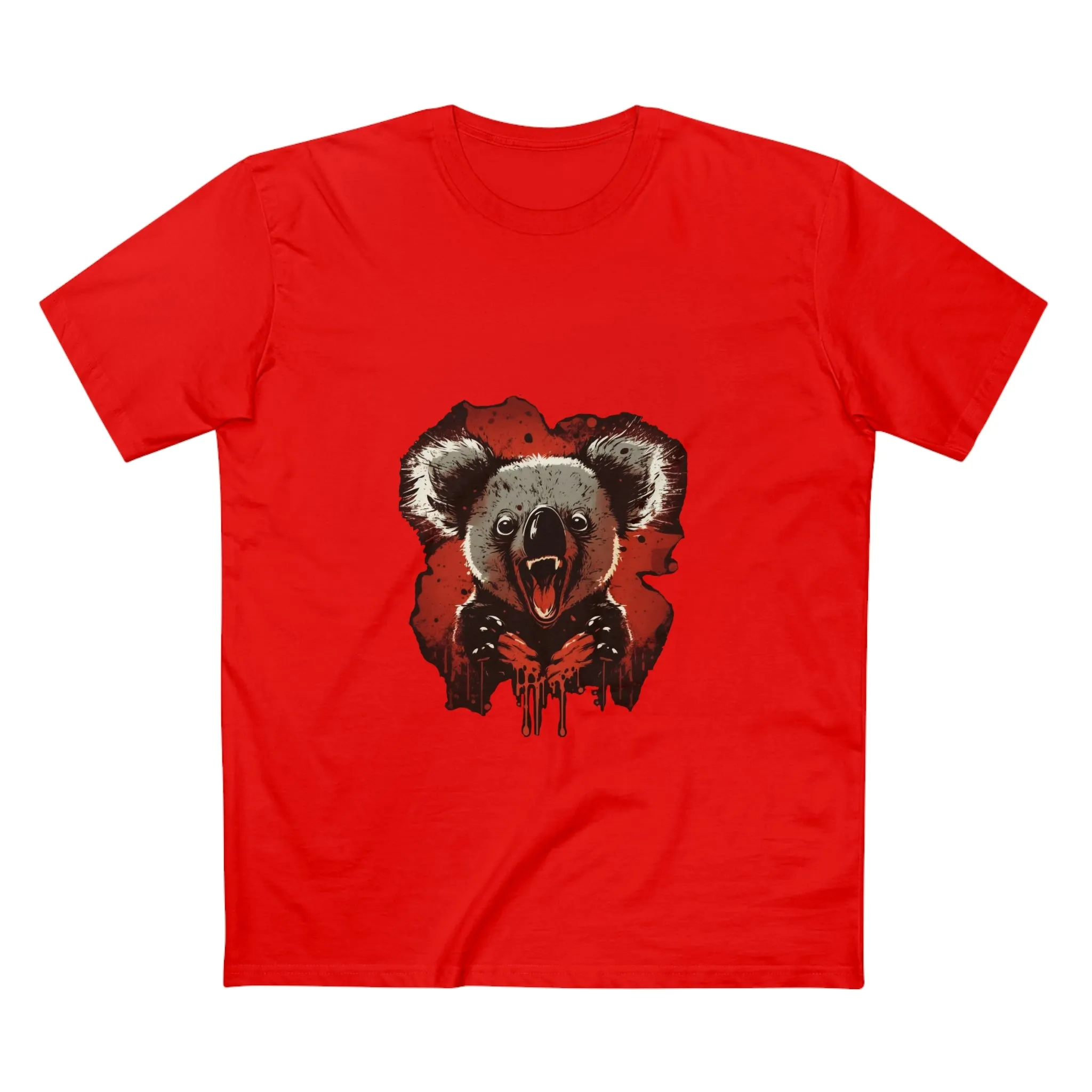 Men's Evil Drop bear crew neck T-shirt