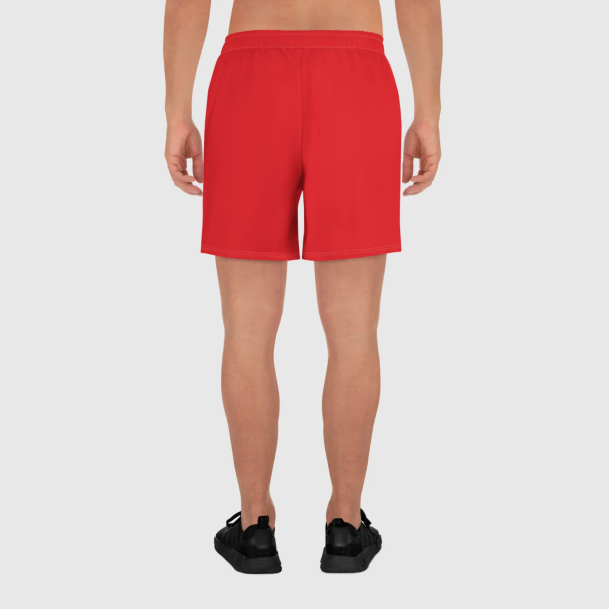 Men's Recycled Athletic Shorts - Red