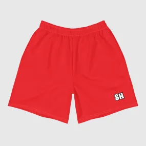 Men's Recycled Athletic Shorts - Red