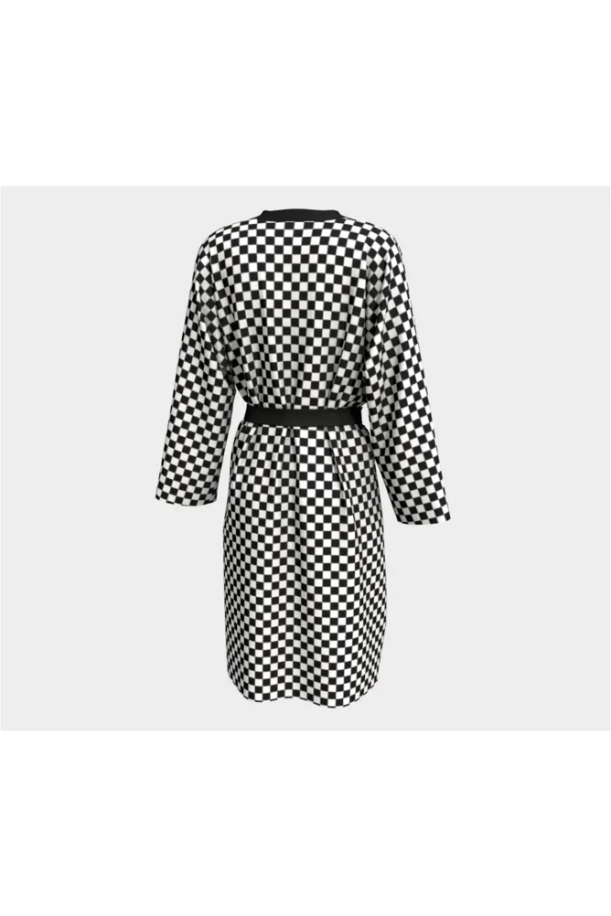 Mini Checkered Peignoir