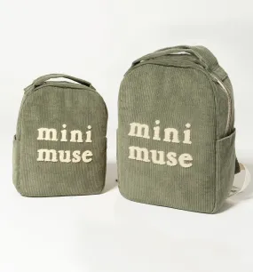 Mini Muse Organic Backpack - Olive