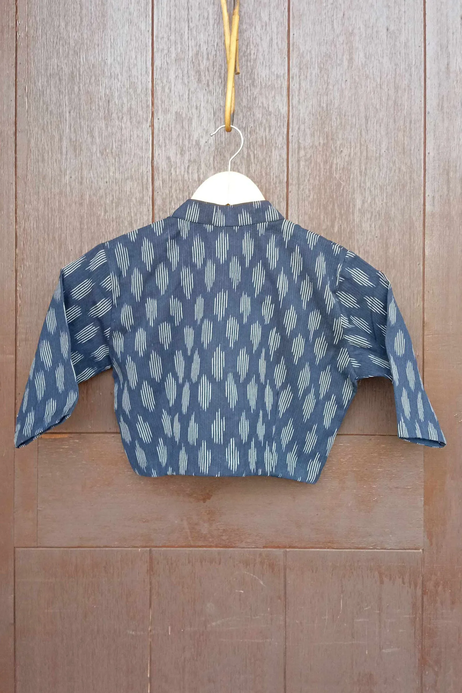 Moonlight Cotton Ikkat Blouse