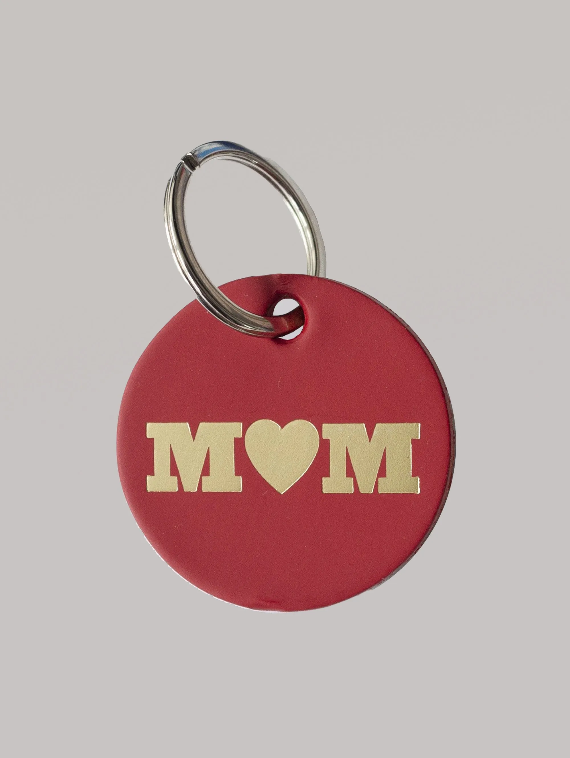 MUM RED KEY RING