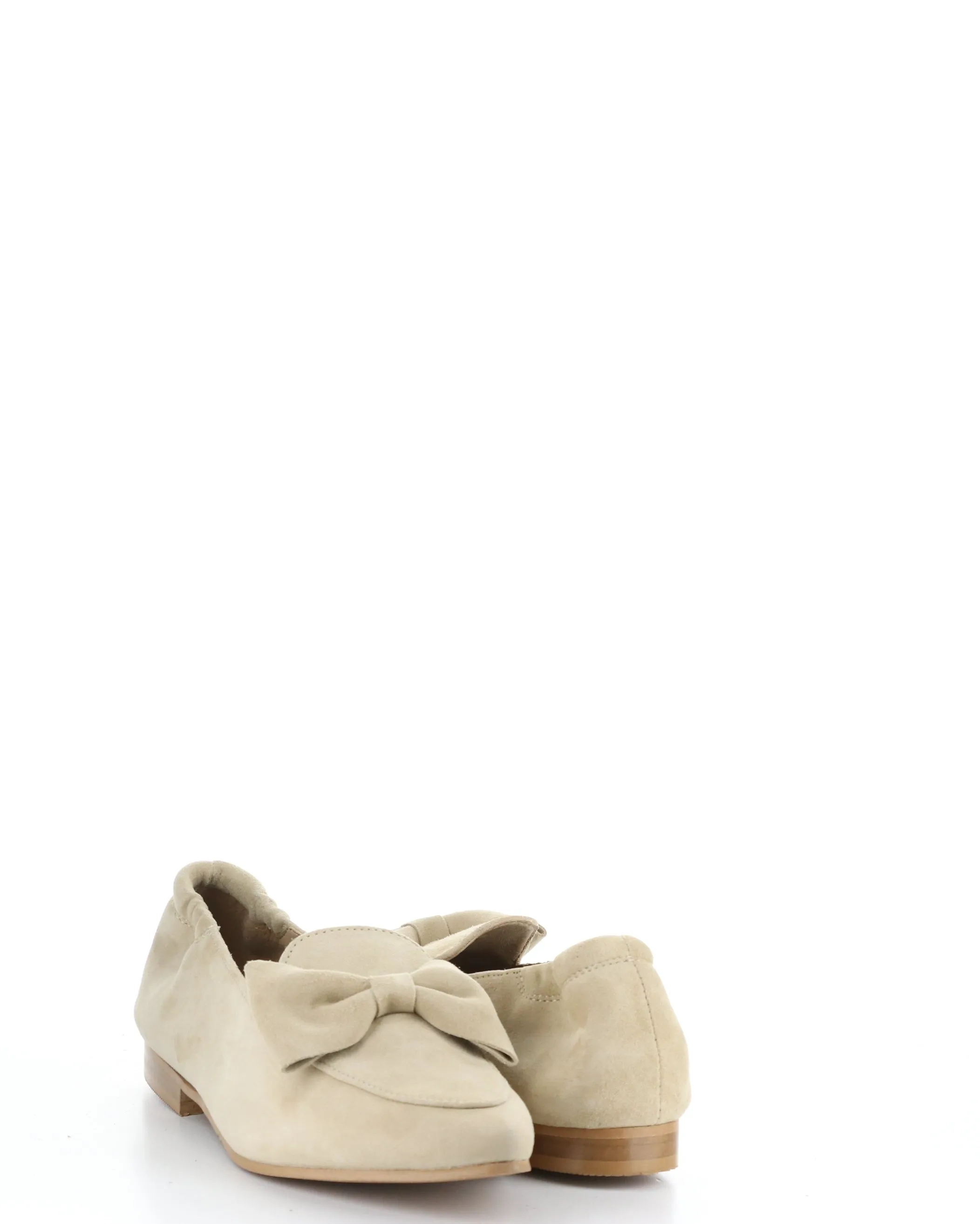 NICOLE Beige Elasticated Shoes