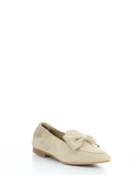 NICOLE Beige Elasticated Shoes