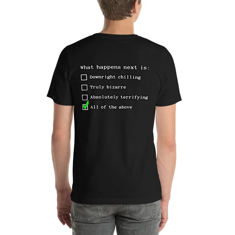 Nuke's Top 5 Checklist T-Shirt TWO SIDED