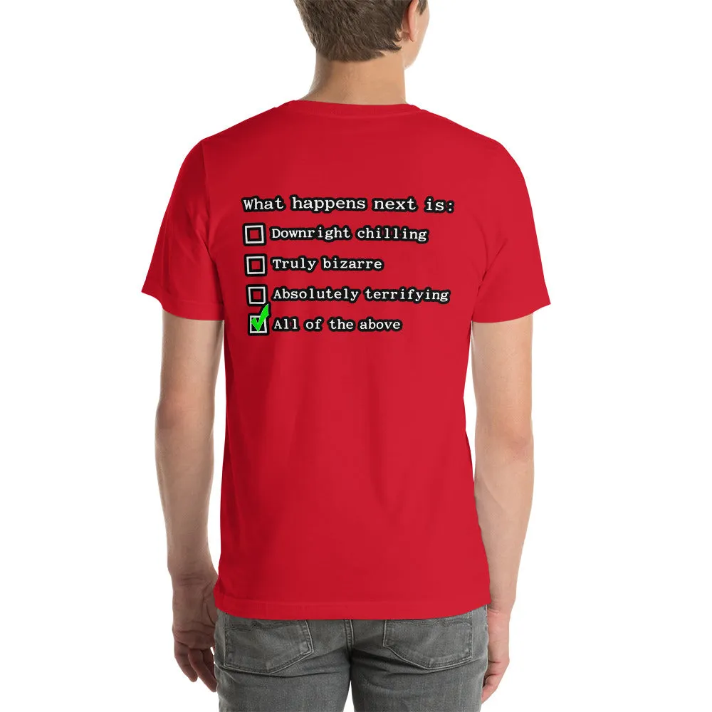 Nuke's Top 5 Checklist T-Shirt TWO SIDED