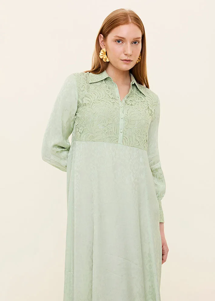 Odd Molly A Good Day Dress - Lucky Mint