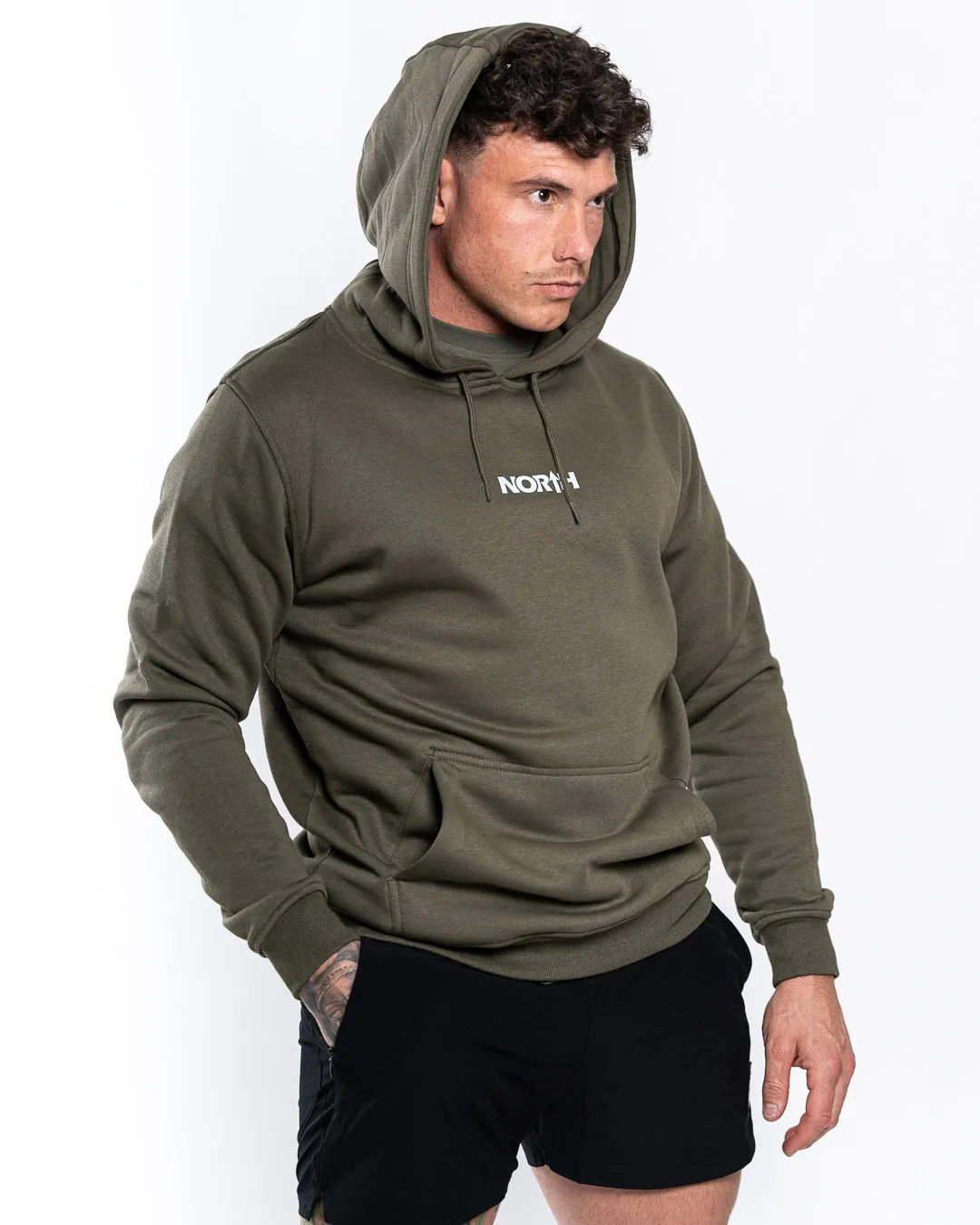 Olive Hoodie • Men