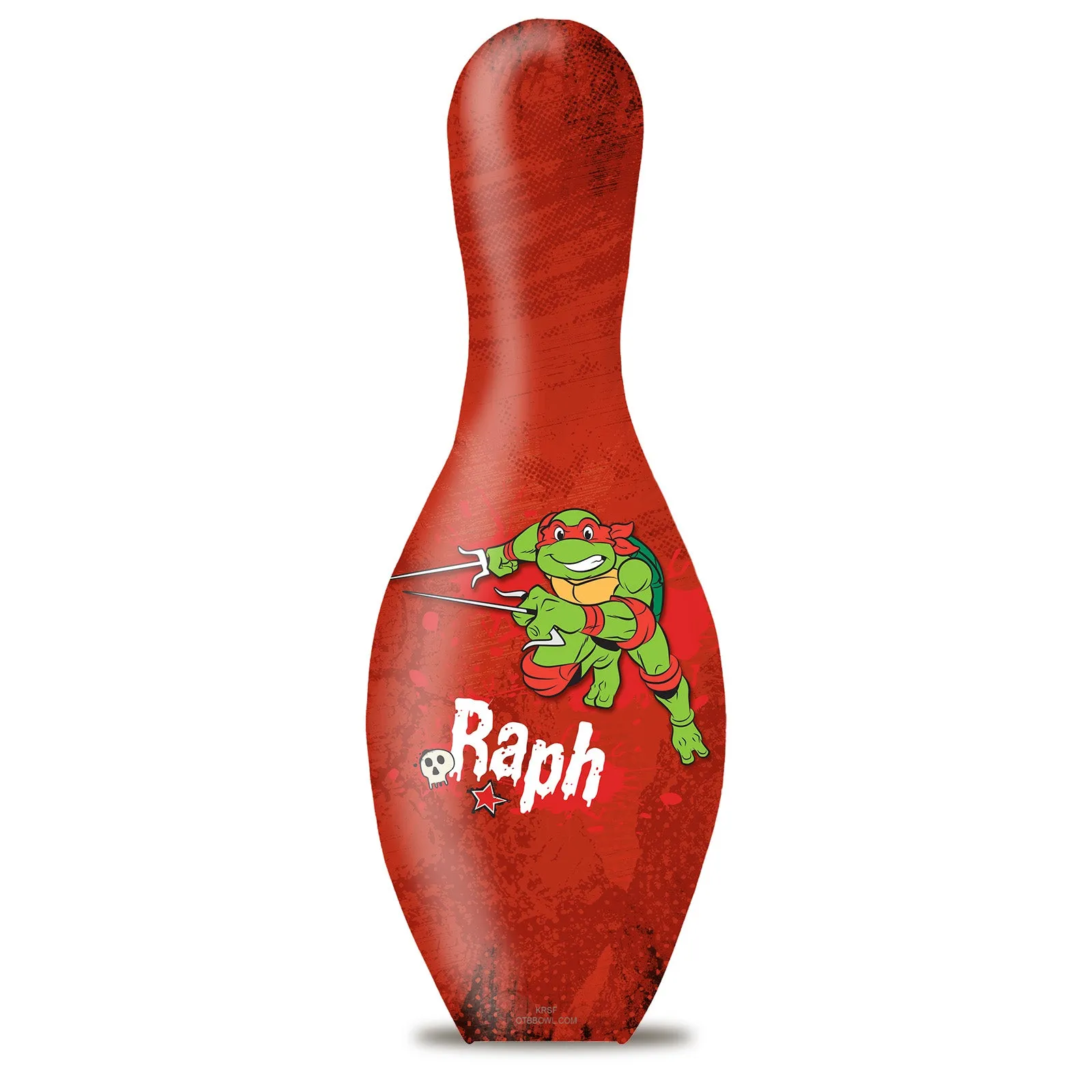 OnTheBallBowling Teenage Mutant Ninja Turtles Raphael Bowling Pin