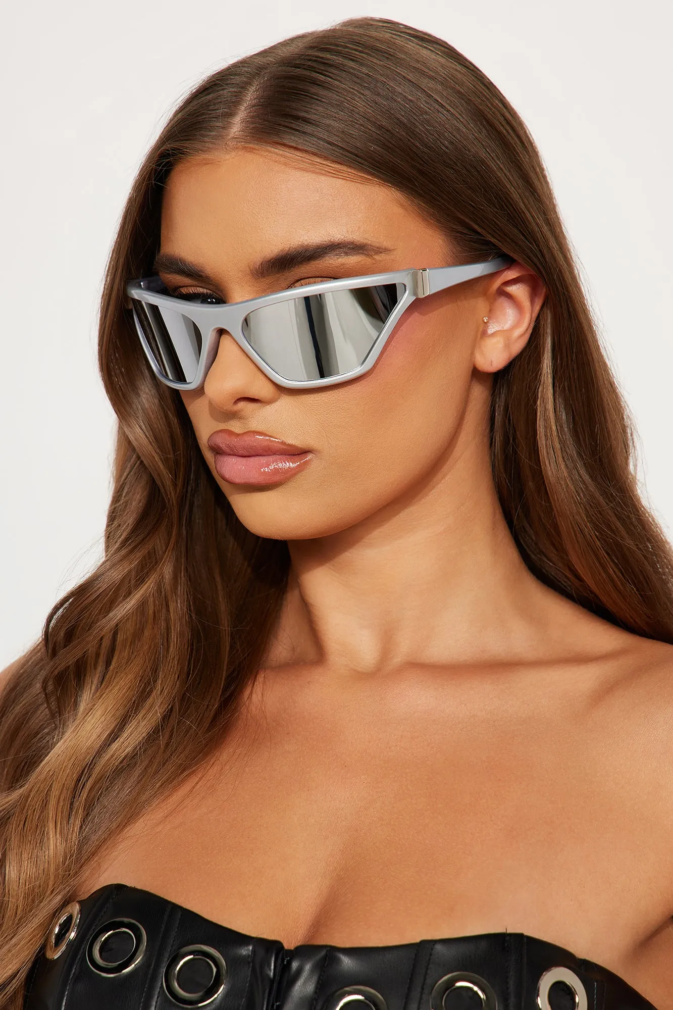 Pose For Paps Sunglasses - Silver